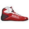 SPARCO KARTING SHOES K-POLE - (RED/WHITE)