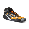 SPARCO KARTING SHOES K-ROCK - (BLACK/FLUO ORANGE)