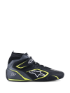 ALPINESTARS TECH-1 T V3 SHOES FIA - (Black Cool Gray Yellow Fluo)