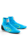 ALPINESTARS SUPERTECH K SHOES FIA - (Light Blue/Black/White/Yellow Fluo)