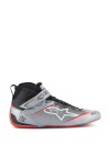 ALPINESTARS TECH-1 Z V3 SHOES - (Dark Silver Black Red)