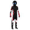 SPARCO KARTING SUIT KERB ADVANCED - (Black/Red)