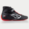 ALPINESTARS KARTING SHOES TECH-1 KX V3 FIA - (BLACK/WHITE/RED)