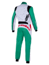 ALPINESTARS KARTING SUIT KMX-9 V3 GRAPHIC 6 - (White Green Red)