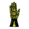 SPARCO KARTING GLOVES K-ROOKIE - (Black/Fluo yellow)