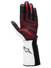 ALPINESTARS KARTING GLOVES TECH-1 KX V4 - (BLACK/WHITE/RED)