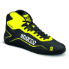 SPARCO KARTING SHOES K-POLE - (BLACK/YELLOW FLUO)