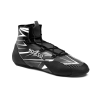 SPARCO KARTING SHOES K-RAPID LACES FIA - (BLACK/WHITE)