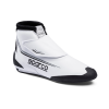 SPARCO KARTING SHOES K-PRIME FIA - (WHITE/BLACK)