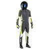 SPARCO KARTING SUIT KERB ADVANCED - (Dark grey/Fluorescent yellow)
