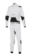 ALPINESTARS HYPERTECH V3 SUIT FIA - (White Black Silver)