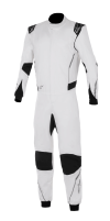 ALPINESTARS HYPERTECH V3 SUIT FIA - (White Black Silver)