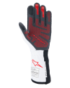 ALPINESTARS TECH-1 ZX V4 GLOVES - (Black White Red)