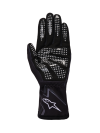 ALPINESTARS TECH-1 K RACE V2 GLOVES GRAPHIC 1 - (Black Tar Gray White)