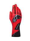 ALPINESTARS TECH-1 K RACE V2 GLOVES GRAPHIC 1 - (Red Bright Black White)