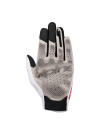 ALPINESTARS SIM GLOVES GRAPHIC 1 - (Silver Ice Black Red Tangerine)