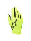 ALPINESTARS SIM GLOVES GRAPHIC 1 - (Safety Yellow Black Turquoise)