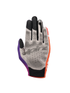 ALPINESTARS SIM GLOVES GRAPHIC 2 - (Orange/Neon/Purple/White)