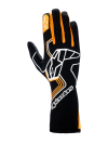 ALPINESTARS TECH-1 RACE V4 GLOVES - (Black Orange Fluo)
