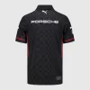 Porsche Motorsport Men's Team Polo Shirt - Black
