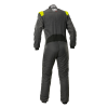 OMP FIRST EVO SUIT FIA 8856-2018 - (Anthracite - Fluo Yellow)