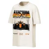 McLaren Racing F1 Raceway Series Austin Short Sleeve Heavyweight Tee Mens - Bone