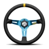 MOMO MOD 08 BLUE LATHER 350mm