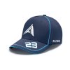 Williams Racing F1 2024 Alex Albon Team Baseball Hat - Navy