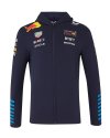 Red Bull Racing F1 Men's 2024 Team Full Zip Hooded Sweatshirt- Navy