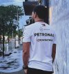 Mercedes AMG Petronas F1 2024 Men's Team T-Shirt - White