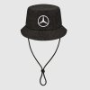 Mercedes AMG Petronas F1 2024 Team Bucket Hat - Black