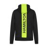 Mercedes AMG Petronas F1 Men's Lewis Hamilton Hooded Sweatshirt - Black/Yellow