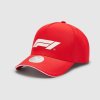 F1 Tech Collection Puma Large Logo Baseball Hat-Red