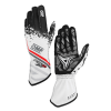 OMP KARTING GLOVES KS-2 ART MY2025 - (White - Black - Red)