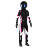 SPARCO KARTING SUIT KERB ADVANCED LADY - (Black/Fuchsia)