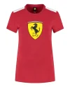 Scuderia Ferrari F1 Women's Large Shield T-Shirt - Dark Cherry Size: