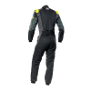 OMP TECNICA HYBRID SUIT FIA 8856-2018 - (Black - Fluo Yellow)