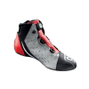 OMP ONE EVO X R SHOES FIA 8856-2018 - (Black - Silver - Red)