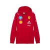 Scuderia Ferrari F1 2025 Team Hoodie - Dark Cherry