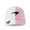 McLaren Racing F1 Team 2025 Silverstone Lando Norris 9Fifty Cap Stretch Snap Adults - White
