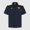 Williams Racing F1 2025 Silverstone GP Patches Special Edition Mechanic Shirt Mens - Night Sky