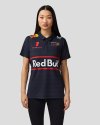 Red Bull Racing F1 Women's 2025 Max Verstappen Team Polo Shirt- Navy