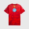 Scuderia Ferrari F1 Special Edition Las Vegas GP Team T-Shirt - Rosso Corso