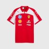 Scuderia Ferrari F1 2026 Team Polo Shirt - Puma Red