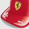 Scuderia Ferrari F1 2026 Charles Leclerc Team Hat - Puma Red