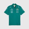 Aston Martin F1 2026 Team Polo Shirt - Green Lux