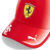 Scuderia Ferrari F1 2026 Charles Leclerc Trucker Cap - Puma Red