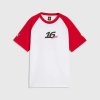 Scuderia Ferrari F1 2026 Leclerc Tee Mens - White/Red