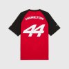 Scuderia Ferrari F1 Hamilton Tee Mens - Red /Black