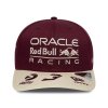 Red Bull Racing F1 Team 2026 Special Edition Max Verstappen Austin 9Seventy Cap Stretch Snap Adults - Maroon/Dark Blue